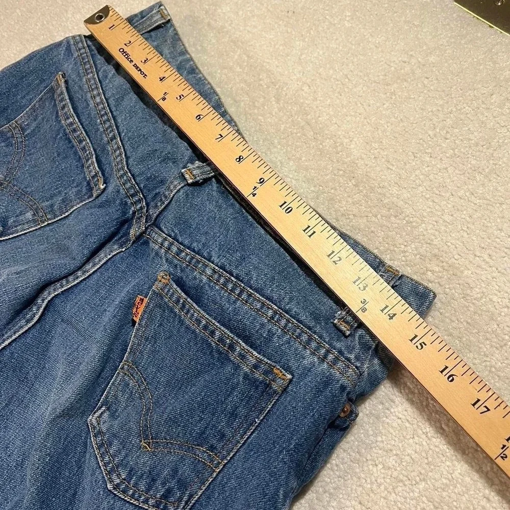Levis 535 Jeans Womens 27 Blue‎ Orange Tab Vintage 90s Straight Leg Denim Pants